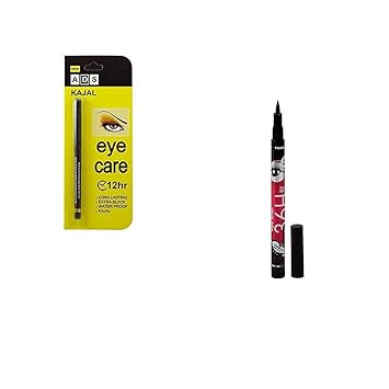 ADS Eye Care Kajal with Sketch Pen Eyeliner