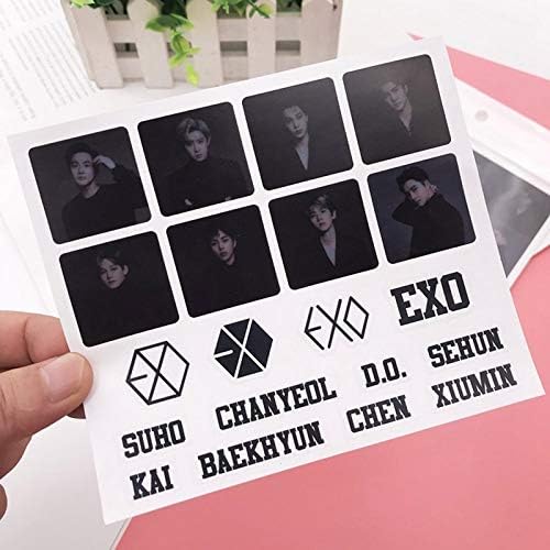 TOPofly Sticker transparent sticker bird number
