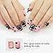 False Nails for Kids 24 Pcs Press On Girls Cute Fake Nails Tips