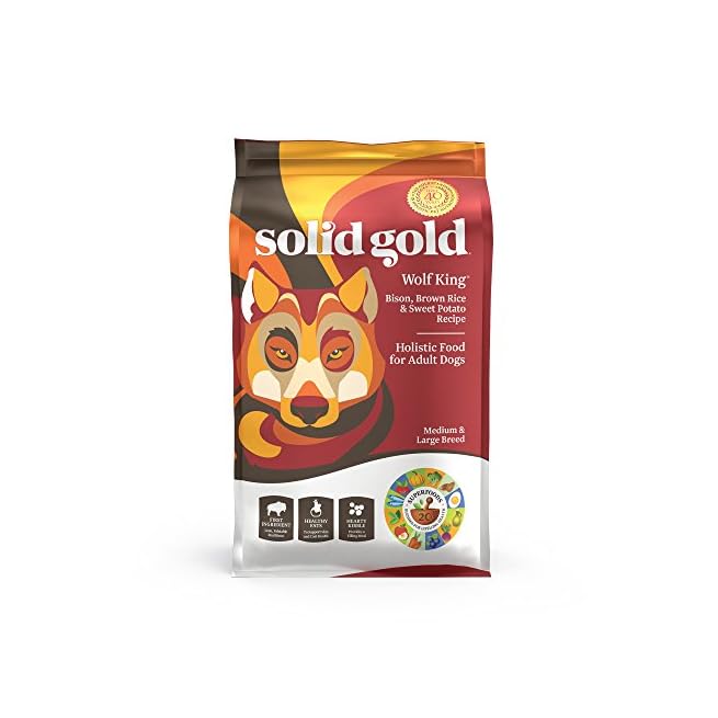 solid gold wolf king