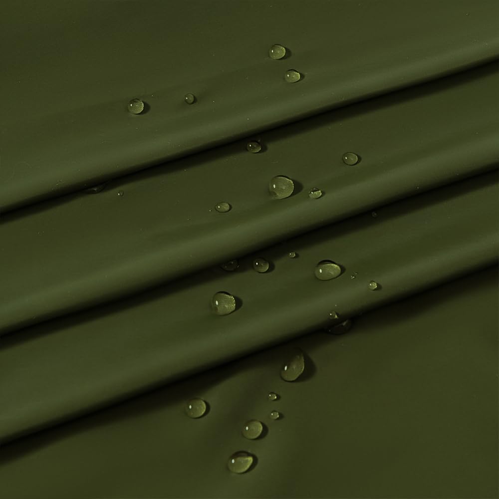 MaiMaiSuan 400T Army Green Matte Nylon Taffeta