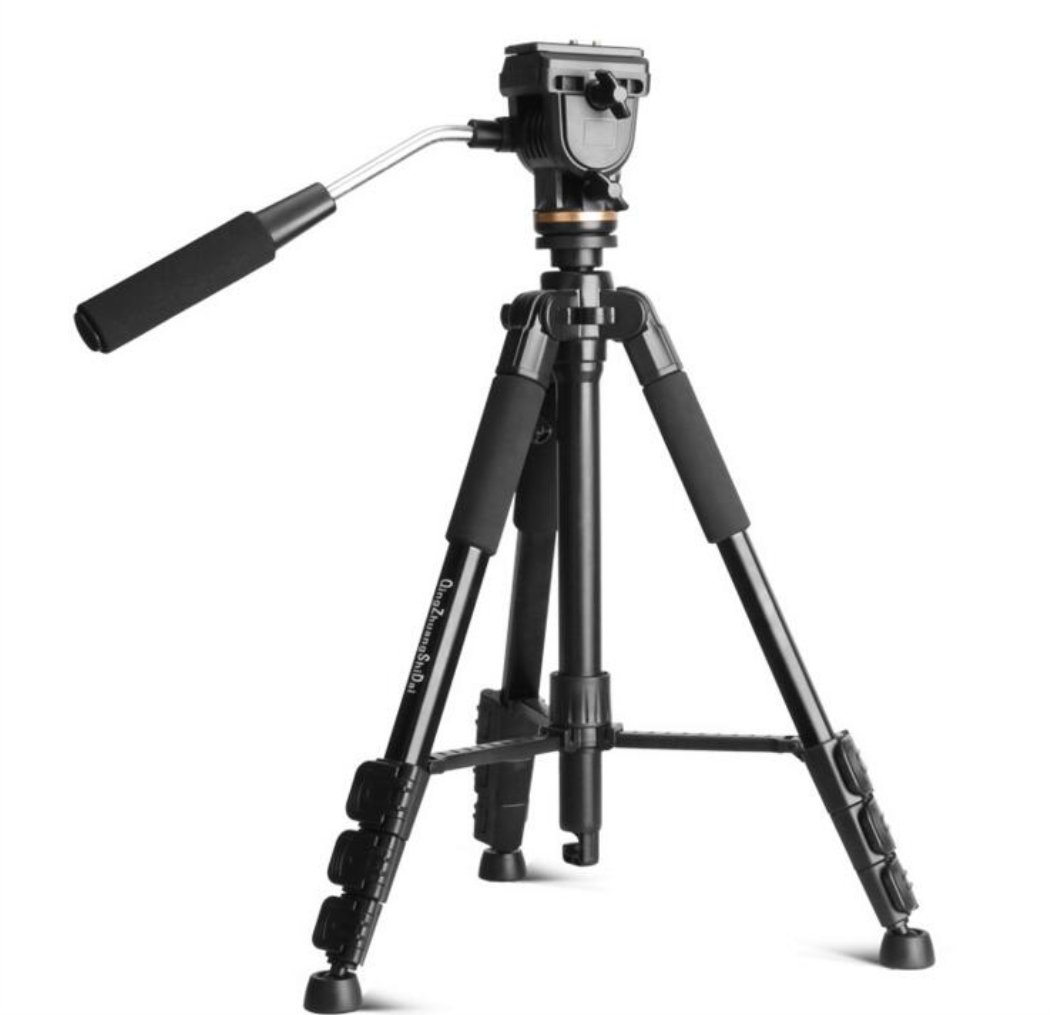 QZSD Q111S Video DSLR Digital Camera Tripod Portable Professional Photography Tripod Stand for Travelling