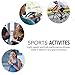 Compatible for Fitbit Versa | Soft Silicone Replacement Sport Band for New Fitbit Versa Smart Watch (Blue/Teal, Small)
