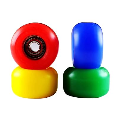 NOAHWOOD X Fingerbird 0 Drag Fingerboards Fidget Active Wheels ( 4 Bearings / 4 Wheels ) Red Yellow Blue Green