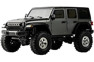 YIKESHU RC Rock Crawler RC Truck 4x4 RC Jeep Off Road 1/18 Scale Remote Control Truck Realistic 3 Speed Proportional Steering 370 Brushed Motor Upgrade Chassis Led Light Hobby Toy for Adult