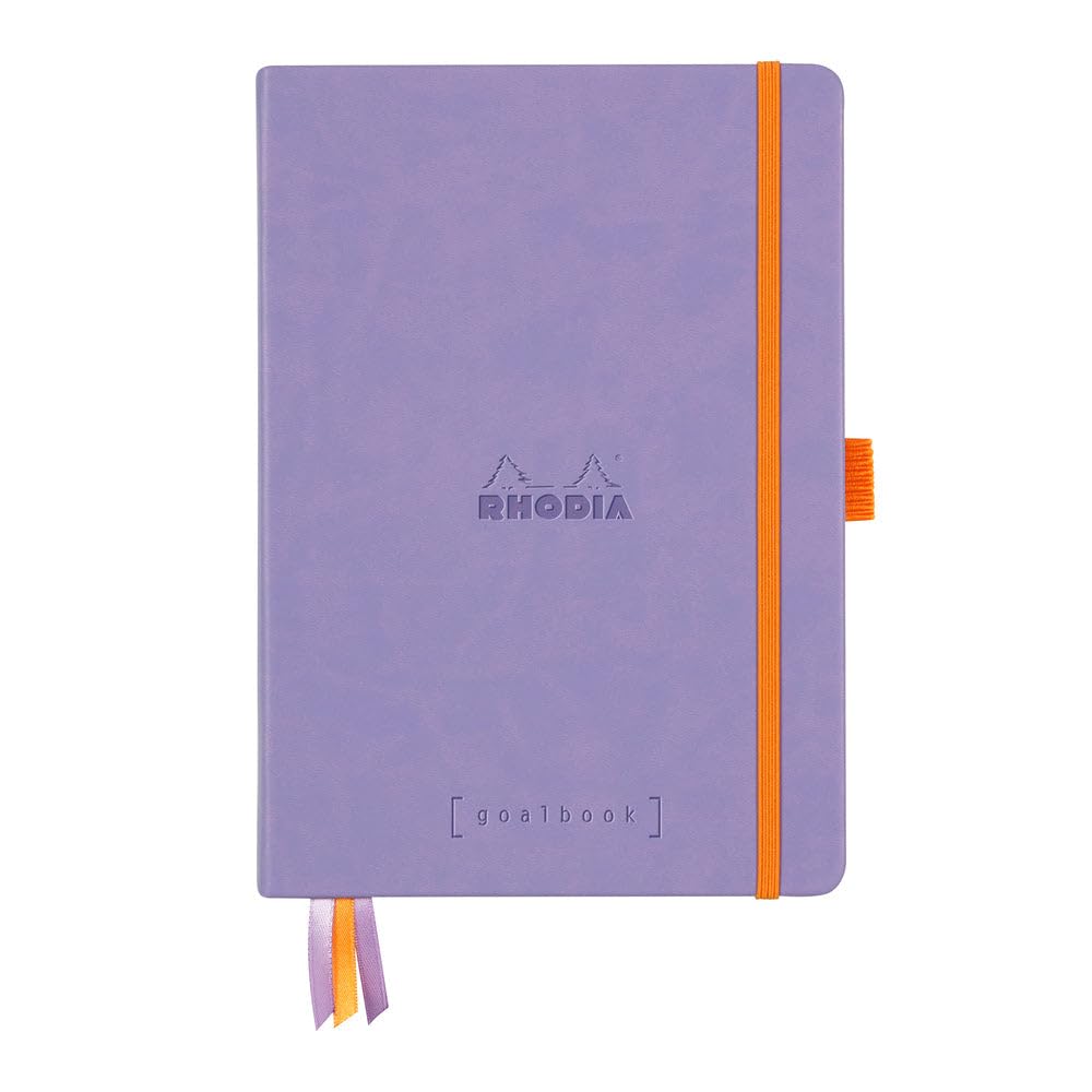 Rhodia Hardcover Goal Book, A5, Dot - Iris