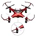 Coocheer JJRC H22 Mini Drone Double-sided Inverted Flight RC Quadcopter Red