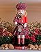 Clever Creations Traditional Wooden Scottish Red Soldier with Bagpipes Collectible Nutcracker, Festive Christmas Décor, Perfect for Shelves and Tables, 100% Wood