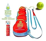 Tennis Ball Dryer - 4-in-1 Tennis Accessory - Voted 'Best Tennis Gadget' - Includes 4 Great Features in 1. The perfect Tennis Gift for any player.