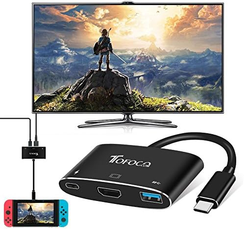 TOFOCO COM Game Capture Card HD 4K Video Capture Device - Stream and Record in 1080p60, for Playstation 3, PS4, Xbox One & Xbox 360 Console(Blue)