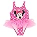Minnie Mouse Girls Swimwear Swimsuit (3T, Pink)