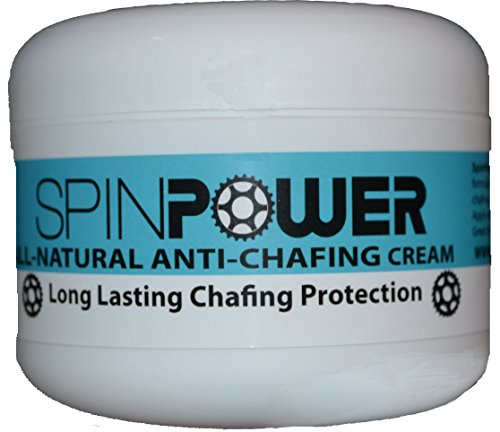 SpinPower All Natural Anti Chafing Chamois Cream - 8 ounce (240ml)