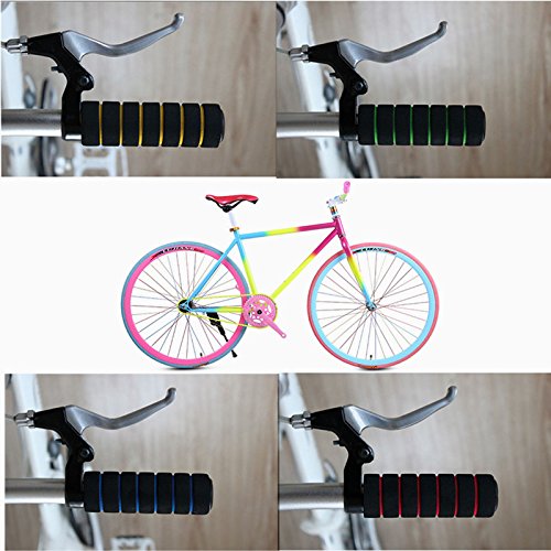 image for Clearance！！！Glumes 1 Pairs Bike Handlebar Grips, Non-Slip-Sponge