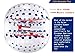Bubble Soccer Balls Dia 5' (1.5m) Human Hamster Ball, Bubble Football,Bumper Ball, Zorbing Ball, Knocker Ball, Smash Ball Stress Ball Loopy Ball (Blue Dot)