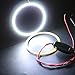 Grandview 2x 110mm Angel Eyes Halo Ring Lamp Light Bulb 82SMD Headlight COB (white)