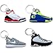 (#AJ15Pack) Jordan Basketball Sneakers Keychain Ringkey Collection Value Pack