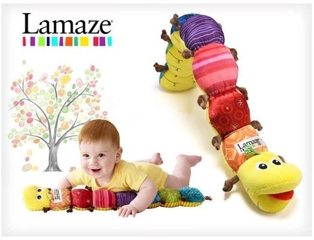 Colorful Caterpillar Plush Toy Throw Pillow Cushion 60cm Colorful