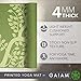 Gaiam Yoga Mat Classic Print Non Slip Exercise & Fitness Mat for All Types of Yoga, Pilates & Floor Workouts, Tree of Life, 4mm