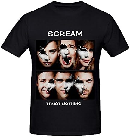 HOOPE Scream The TV Series Season 2 Poster Men Custom Round Neck Shirts