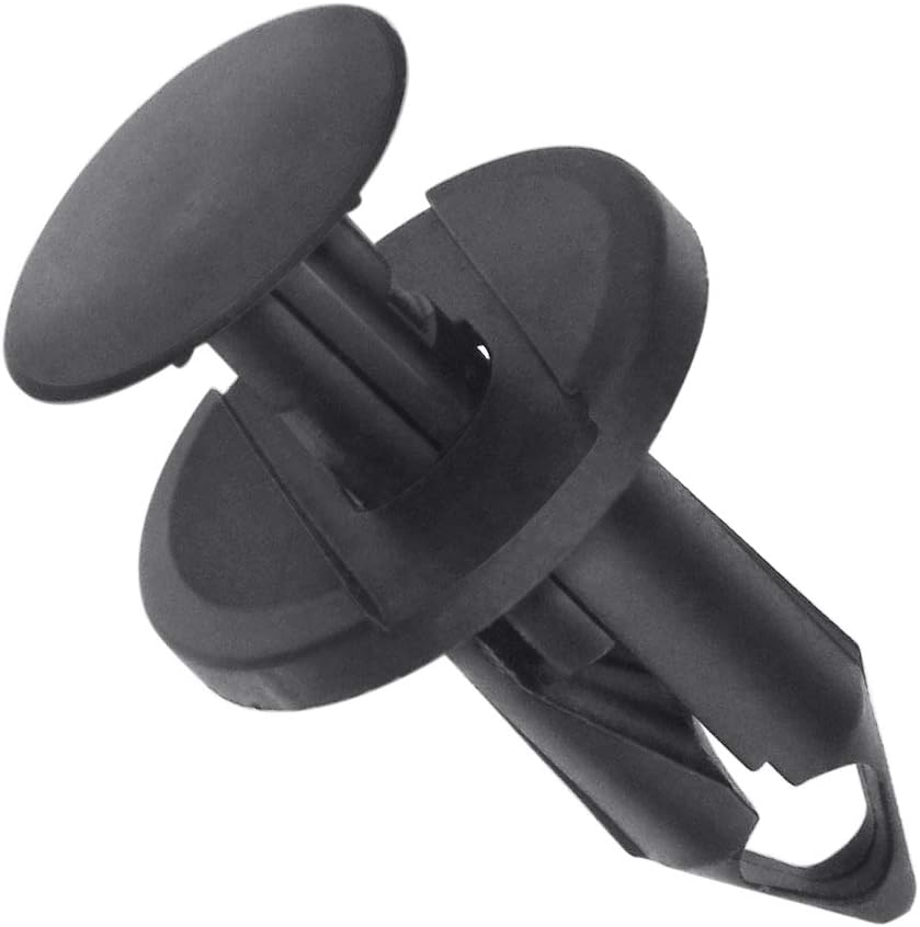 OBDResource 50 Pcs Auto Body Clips 8mm Nylon Bumper Fastener Rivet Clips Push Type Retainer Clips for Toyota Ford GM Honda
