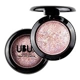 LandFox Single Baked Eye Shadow Powder Palette Shimmer Metallic Eyeshadow Palette 10
