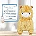 ED&TY Llama Stuffed Animal - Plush Animal Toy, Adorable & Cuddly - Perfect Friend for Your Child - Ultra-Soft - Calms & Soothes - Hypoallergenic, Cotton, Safe, Stuffed Toy Animals