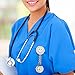 HIwatch Nurses Smile Digital Analog Lapel Pocket Watch