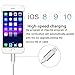 iPhone Cable,Aonsen 4Pack 3FT 6FT 6FT 10FT Charging Cord Nylon Braided - USB Lightning Cable Charger for iPhone 7,SE,5,5s,6,6s,6 Plus,iPad Air,Mini,iPod(Silver & Grey)