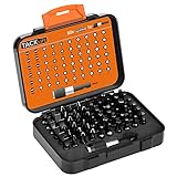 TACKLIFE 61 in 1 Screwdriver Bit Set, PSDB1A Precision Magnetic Driver Kit with 60 Multi-Size Screw Bits, ANSI Standard, Box Case