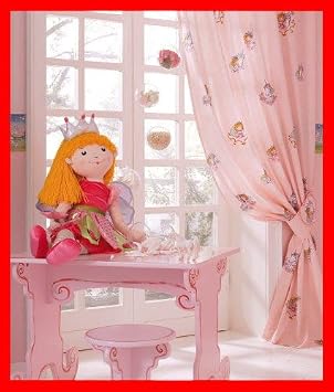 Amazon De Beronage Prinzessin Lillifee Einhorn Vorhang