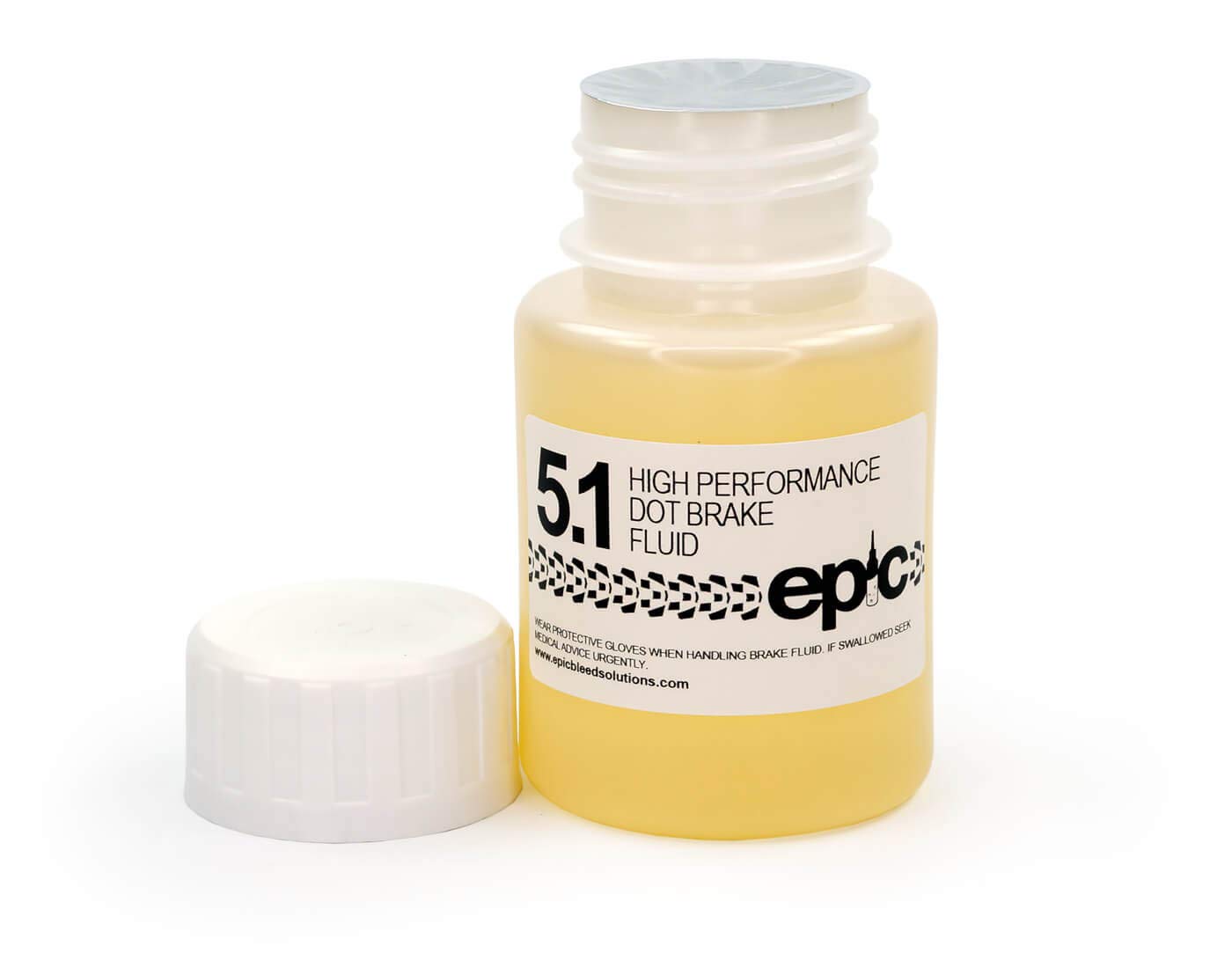 Epic DOT 5.1 Brake Fluid - 100ml - Perfect for Bleeding Avid, Clarks, Formula, Hope and SRAM Brakes - Epic Bleed Solutions