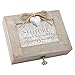 Cottage Garden Future Belongs to Those Who Believe Natural Taupe Jewelry Music Box Plays Wonderful World