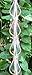 Monarch Rain Chains Pure Copper Teardrop Rain Chain, 8.5 ft Decorative Rain Catcher Chain for Gutters, Rain Chains for Outside, Rain Gutter Replacement Downspout