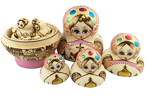 6 Beautiful+Handmade+Matryoshka+Birthday+Decoration