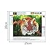 Staron Tiger 5D Diamond Painting by Number Kit, DIY Diamond Embroidery Painting Cross Stitch Kit 5D Diamond Crystal Rhinestone Embroidery Painting DIY Art Craft Canvas Wall Decor (Tiger❤️)