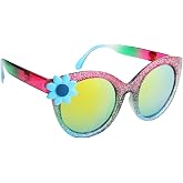 Sun-Staches Official Trolls Sunglasses | Poppy, Branch, Tiny Diamond | One Size Fits Most