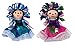 Mexican Handmade Traditional Rag Dolls 2 Pack - 7 inches