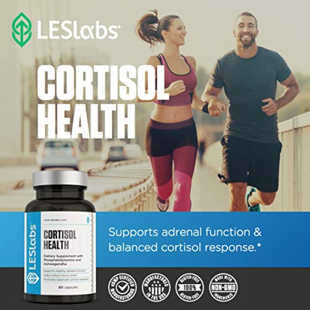 Cortisol Health, Adrenal Support Supplement For Stress Relief, Balanced