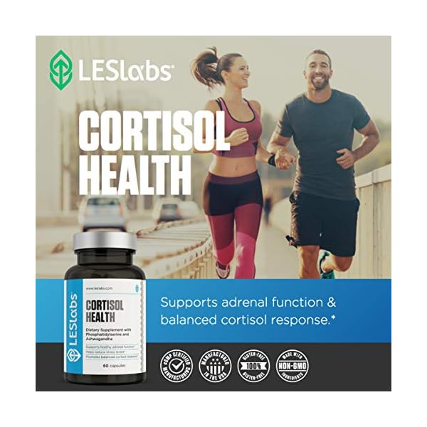 LES Labs Cortisol Health Stress Relief, Balanced Cortisol Response