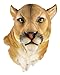 Things2Die4 Mountain Lion Head Mount Wall Statue Bust