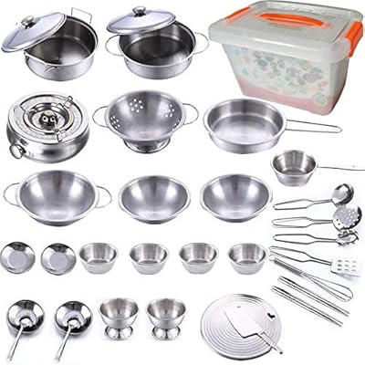 metal play pots and pans