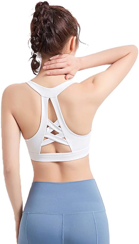 U/A Frauen Yoga BH Mid Impact Padded Impact Wirefree SportBHS Mit