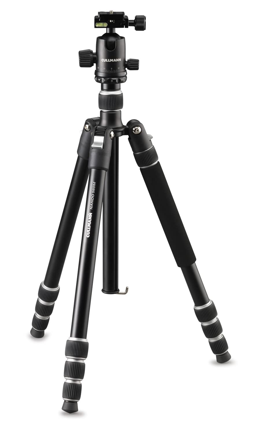 Cullmann - NANDO - 52327-560M RB8.5 - Tripod - Aluminium - Travel Tripod - Lightweight - Quick Release - Compact,Black