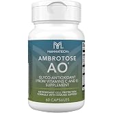 Mannatech - Ambrotose AO&reg; - 60 Capsules | Contains Vitamins C and E, Glyconutrients, Plant-Based Blend, Gluten-Free, Dairy-Free, Vegetarian-Friendly Formula