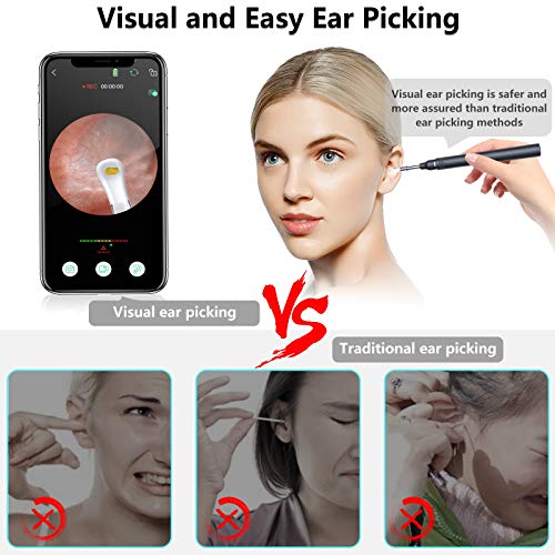 Ear Cleaning Endoscope Otoscope 3.9mm HD Ear Wax Removal Kit