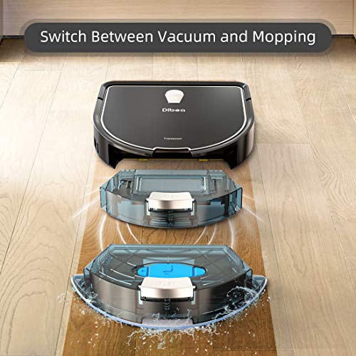 Dibea 2in1 Mopping Robot Vacuum, Automatic SelfCharging Robot Vacuum