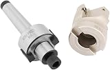 Wandisy 50mm Face Mill Cutter Set MT2-FMB22 with 10 APMT1604 Inserts & Wrench view 4