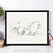 Lone Star Art Blustery Day - Winnie the Pooh and Piglet 11x14 Unframed Nursery Art Print