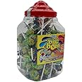 Generic Big Boom XXL Lollipops, Assorted Fruit Flavors - Blackberry, Orange, Strawberry, Lemon, 80 Units, 1760g
