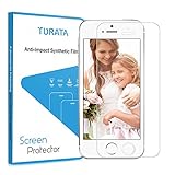 iPhone SE Screen Protector - TURATA Premium Crystal Clear Unique Material Ultra Thin for iPhone 5 / iPhone SE Protection from Bumps Drops Scrapes